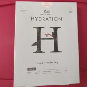 NWT Rael Dewy and Hydrating Facial Sheet Mask